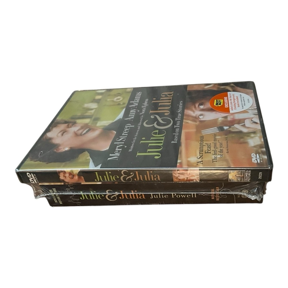 Rare New Sealed Best Buy Exclusive Julie & Julia DVD/Book Set Powell Nora Ephron